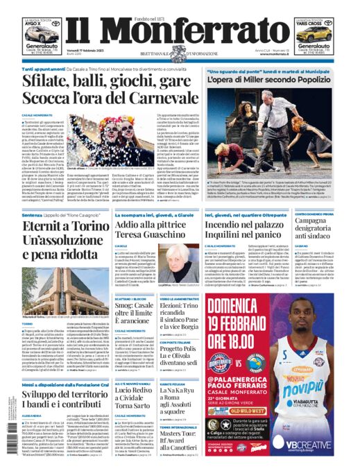 Il Monferrato - Edizione 13 del 17/02/2023